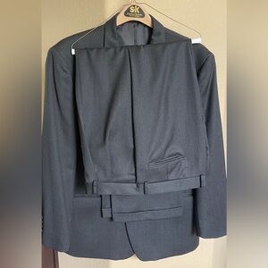 Mens Jones New York Suit - 2 piece Blue/Gray